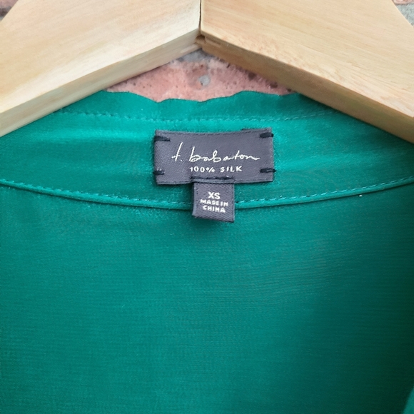 Aritzia T Babaton Silk Dress Shirt - Picture 2 of 3